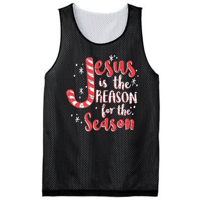 Jesus Is The Reason For Season Family Christmas Christian Mesh Reversible Basketball Jersey Tank