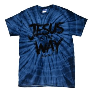 Jesus Is The Way John 146 Urban Style Tie-Dye T-Shirt