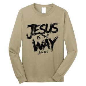 Jesus Is The Way John 146 Urban Style Long Sleeve Shirt