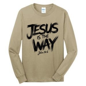 Jesus Is The Way John 146 Urban Style Tall Long Sleeve T-Shirt