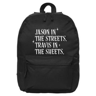 Jason In The Streets Travis In The Sheets 16 in Basic Backpack