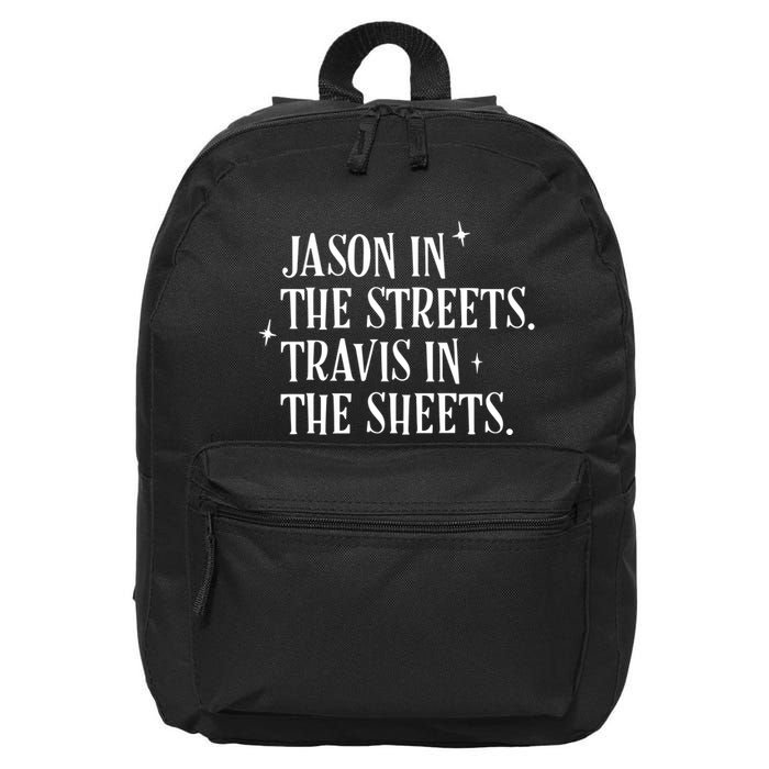 Jason In The Streets Travis In The Sheets 16 in Basic Backpack