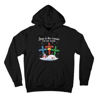 Jesus Is The Reason For The Season Funny Christmas PJs Gifts Hoodie