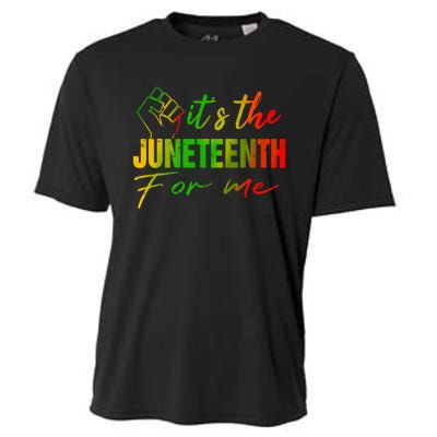 Juneteenth Its The Juneteenth For Me Juneteenth 1865 Cooling Performance Crew T-Shirt