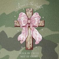 Jesus Is The Light Walk By Faith Not By Sight Coquette Legacy Tie Dye Trucker Hat