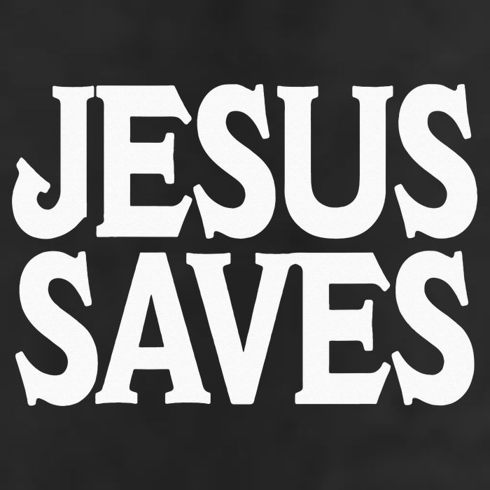 Jesus Is the Only Way Jesus Saves Mall Jesus 7 Panel Mesh Trucker Snapback Hat