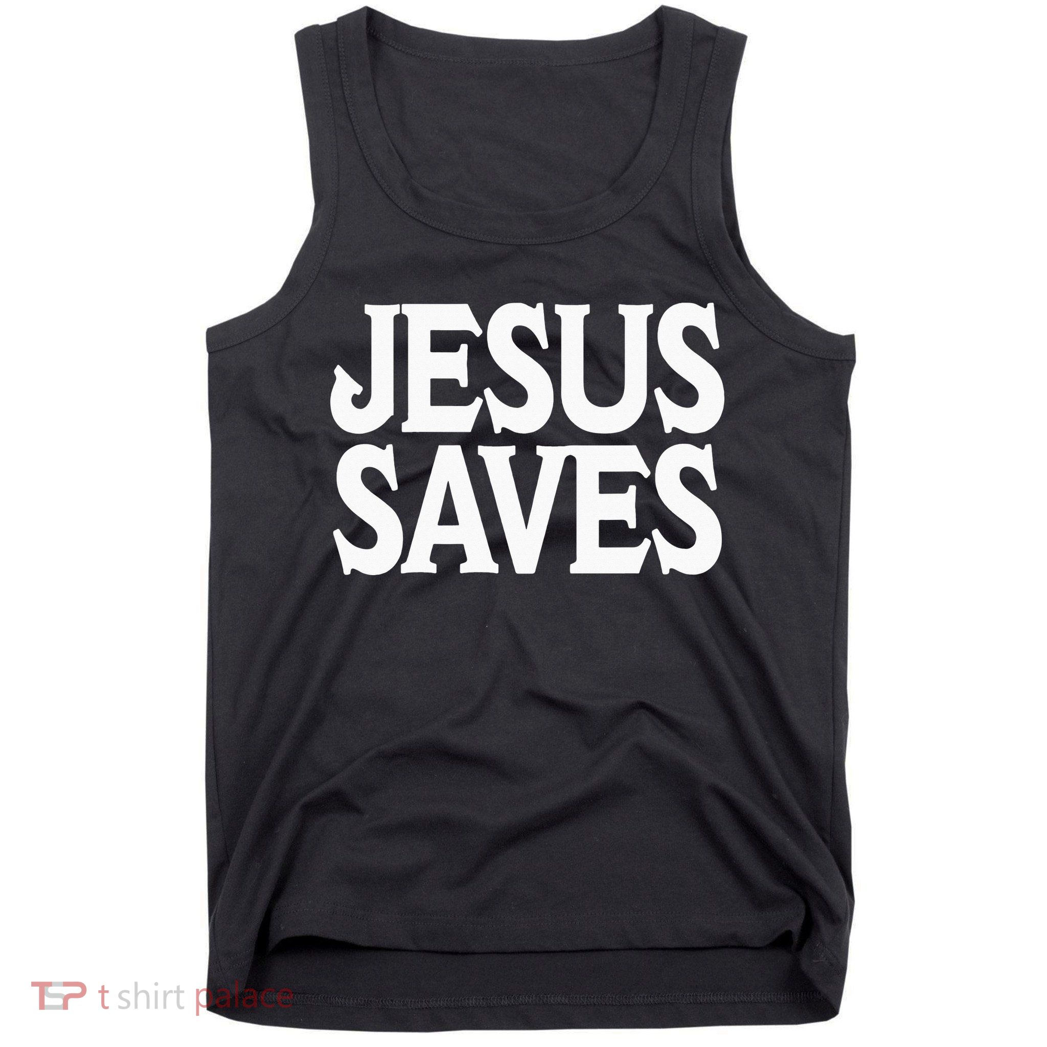 Jesus Is the Only Way Jesus Saves Mall Jesus Tank Top