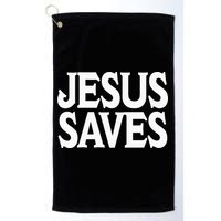 Jesus Is the Only Way Jesus Saves Mall Jesus Golf Towel