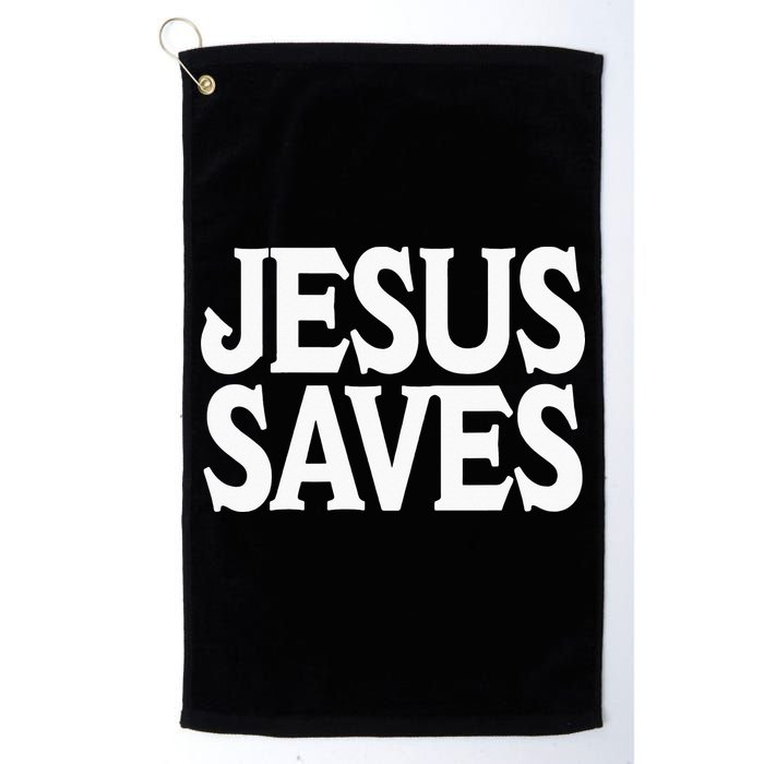 Jesus Is the Only Way Jesus Saves Mall Jesus Golf Towel