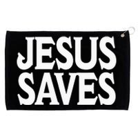 Jesus Is the Only Way Jesus Saves Mall Jesus Grommeted Golf Towel