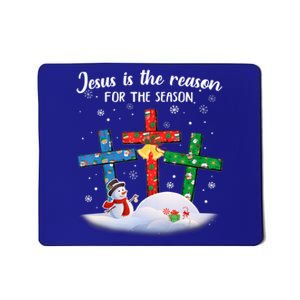 Jesus Is The Reason For The Season Christian Christmas Gift Mousepad