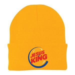 Jesus Is The King Logo Knit Cap Winter Beanie