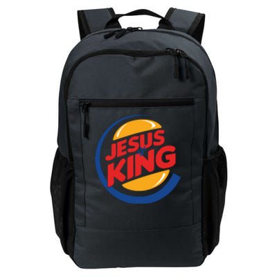 Jesus Is The King Logo Daily Commute Backpack