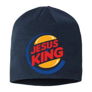 Jesus Is The King Logo Sustainable Beanie