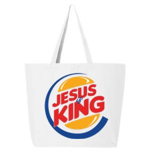 Jesus Is The King Logo 25L Jumbo Tote