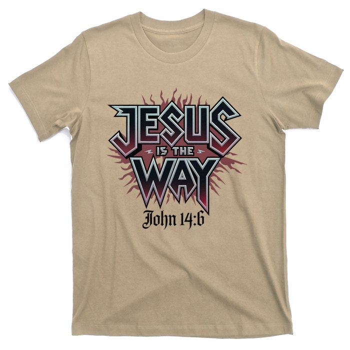 Jesus Is The Way John 146 Bold Design T-Shirt