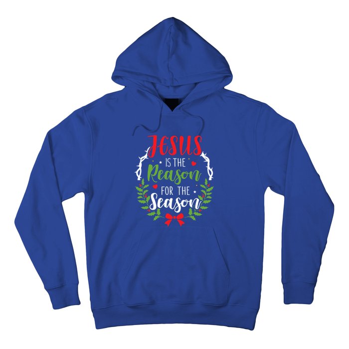 Jesus Is The Reason For The Season Christian Christmas Cute Gift Hoodie