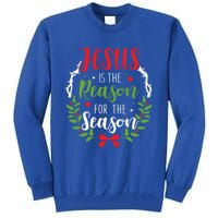 Jesus Is The Reason For The Season Christian Christmas Cute Gift Tall Sweatshirt