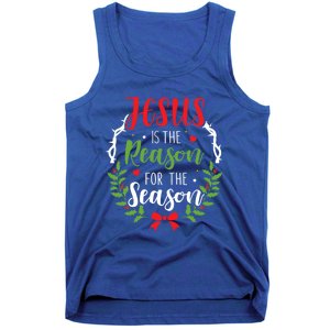 Jesus Is The Reason For The Season Christian Christmas Cute Gift Tank Top