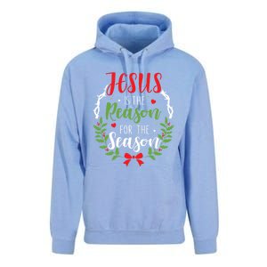 Jesus Is The Reason For The Season Christian Christmas Cute Gift Unisex Surf Hoodie