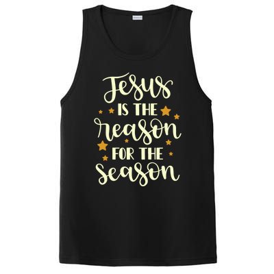 Jesus Is The Reason For The Season God Christmas Gift PosiCharge Competitor Tank