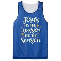 Jesus Is The Reason For The Season God Christmas Gift Mesh Reversible Basketball Jersey Tank