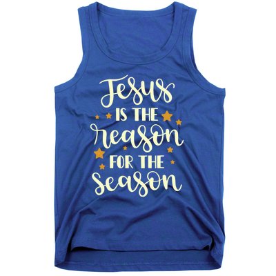 Jesus Is The Reason For The Season God Christmas Gift Tank Top