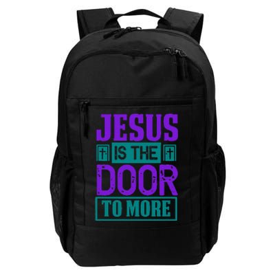 Jesus Is The Door To More Daily Commute Backpack