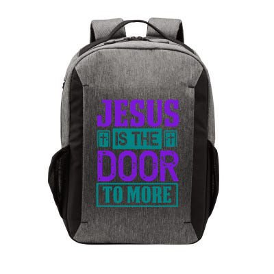 Jesus Is The Door To More Vector Backpack