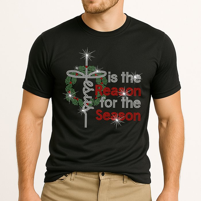 Jesus Is The Reason For The Season Cooling Performance Crew T-Shirt