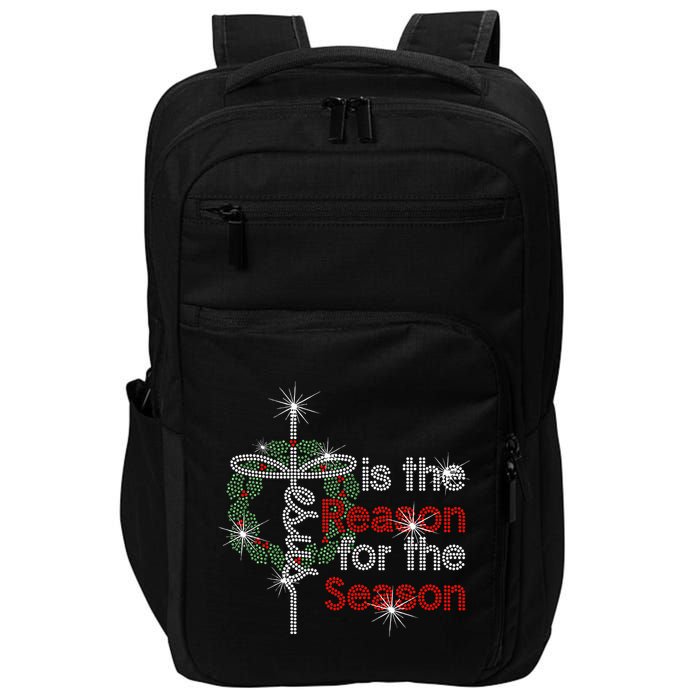 Jesus Is The Reason For The Season Impact Tech Backpack