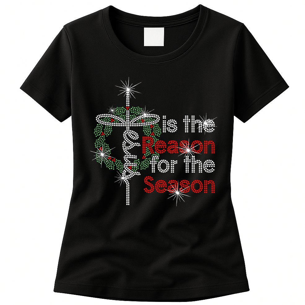 Jesus Is The Reason For The Season Womens T-Shirt