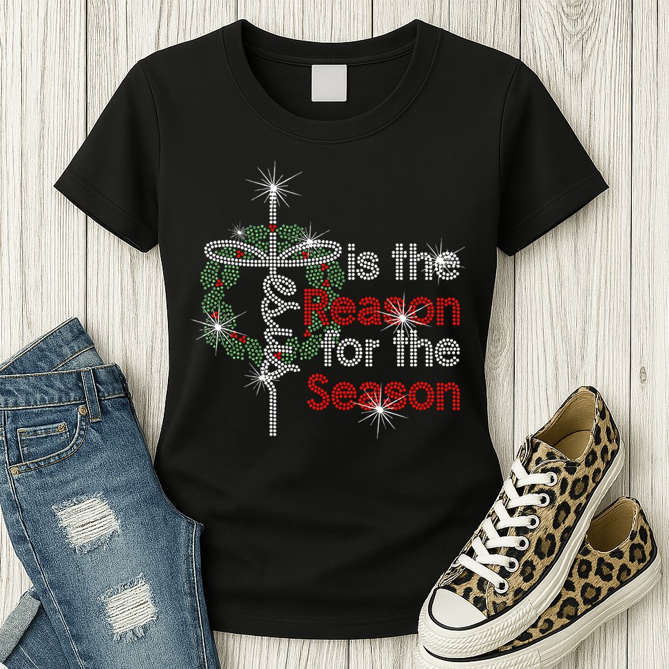 Jesus Is The Reason For The Season Womens T-Shirt