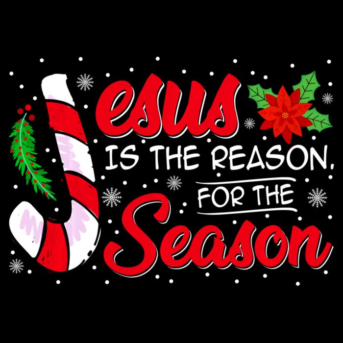 Jesus Is The Reason For The Season Christian Christmas Party 16 in Basic Backpack
