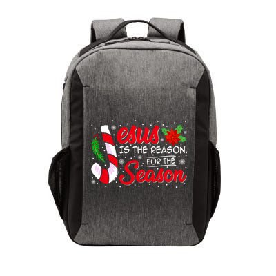 Jesus Is The Reason For The Season Christian Christmas Party Vector Backpack