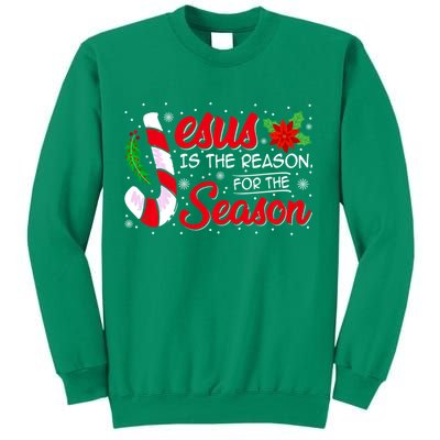 Jesus Is The Reason For The Season Christian Christmas Party Sweatshirt