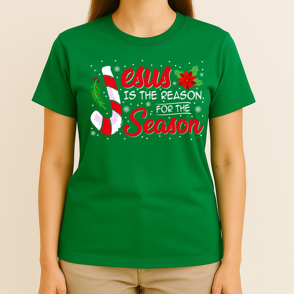 Jesus Is The Reason For The Season Christian Christmas Party T-Shirt