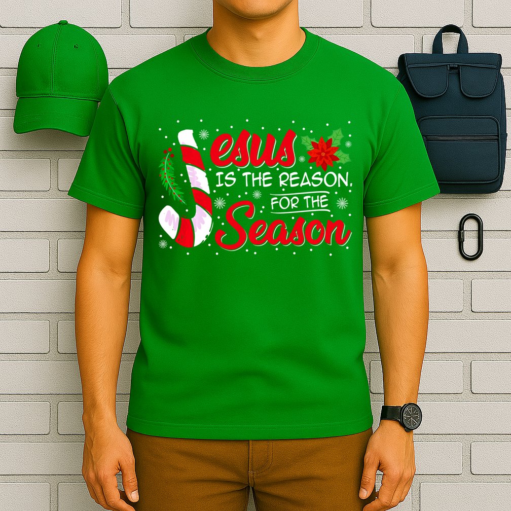 Jesus Is The Reason For The Season Christian Christmas Party T-Shirt