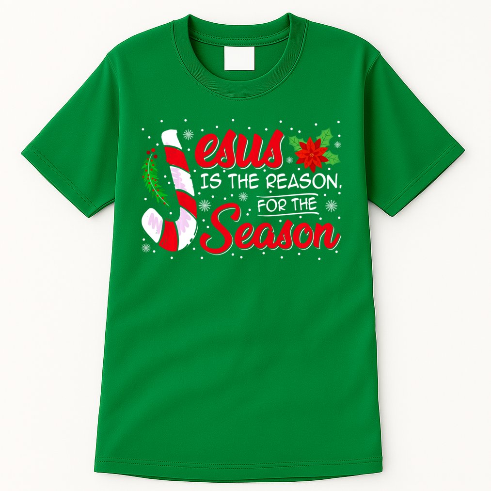 Jesus Is The Reason For The Season Christian Christmas Party Tall T-Shirt
