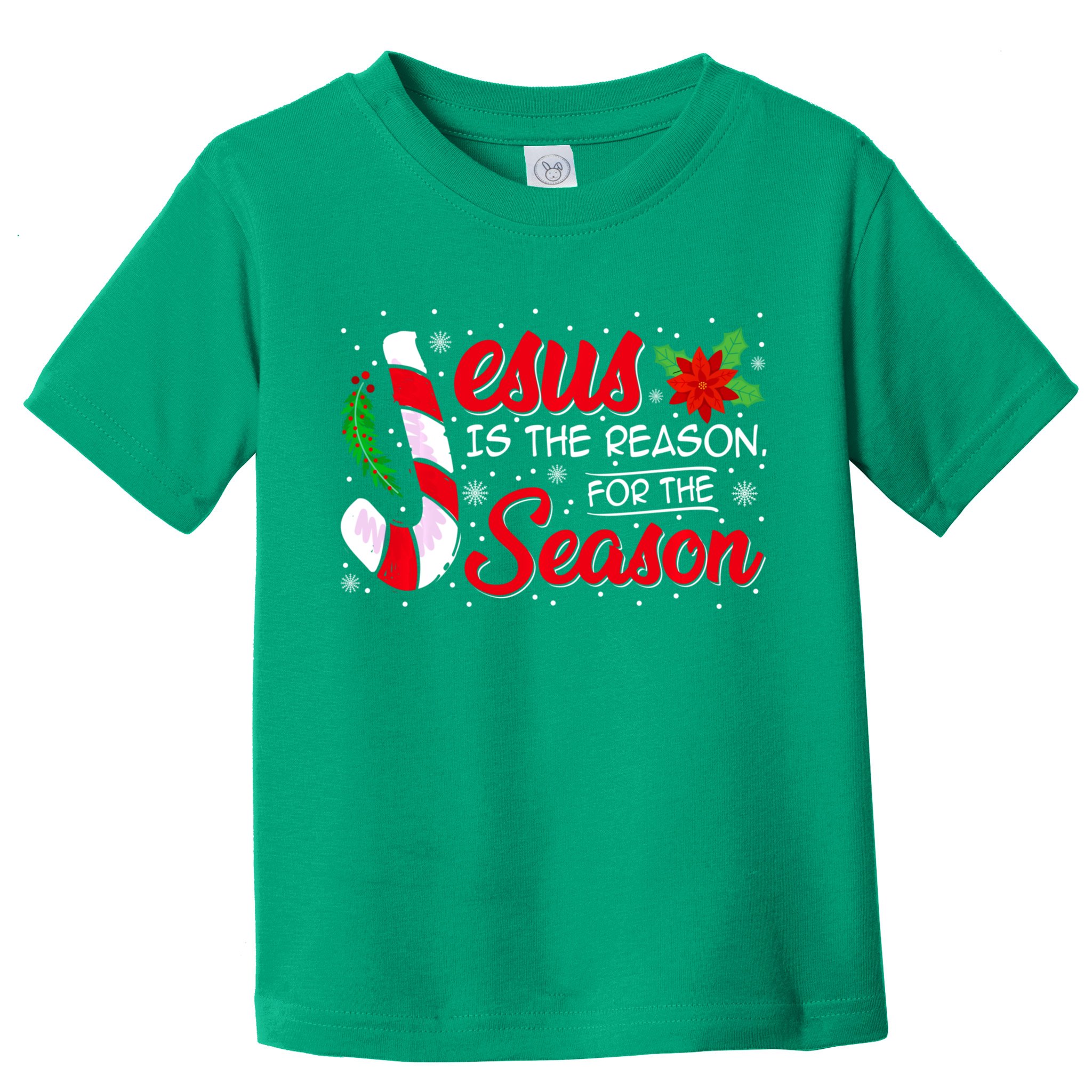 Jesus Is The Reason For The Season Christian Christmas Party Toddler T-Shirt