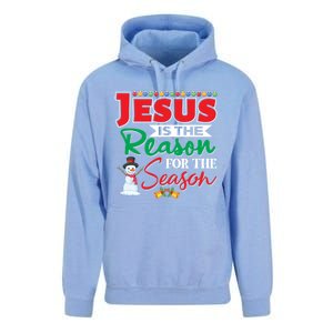 Jesus Is The Reason For The Season Funny Gift Christian Religion Xmas Gift Unisex Surf Hoodie