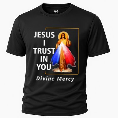 Jesus I Trust In You Divine Mercy Catholic Performance Shirt