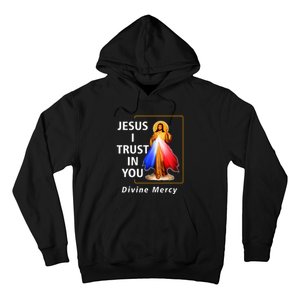 Jesus I Trust In You Divine Mercy Catholic Hoodie