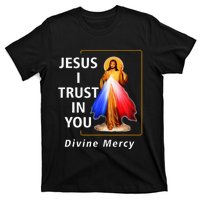 Jesus I Trust In You Divine Mercy Catholic T-Shirt