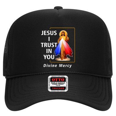Jesus I Trust In You Divine Mercy Catholic Trucker Hat