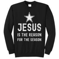 Jesus is The Reason Season Christmas Christian Bible Church Sweatshirt