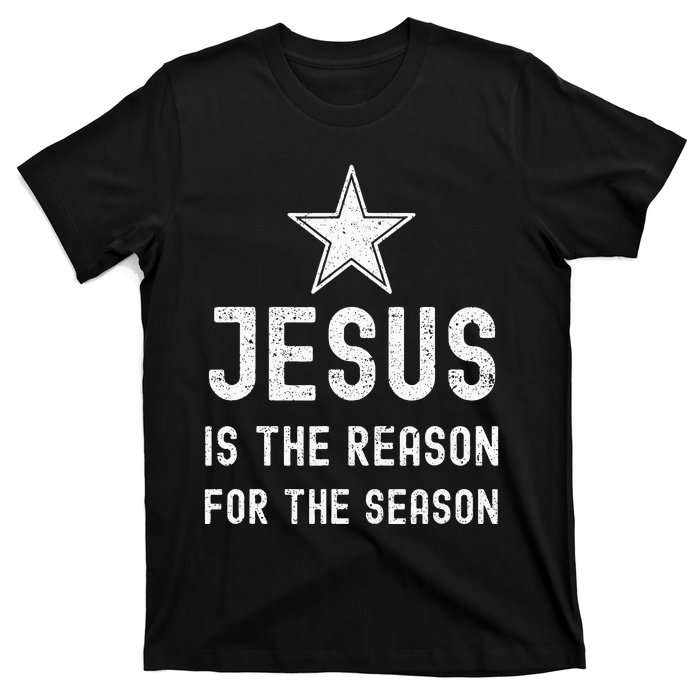 Jesus is The Reason Season Christmas Christian Bible Church T-Shirt