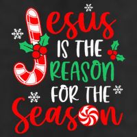Jesus Is The Reason For The Season Xmas Candy Cane  Adult Drive Performance Visor