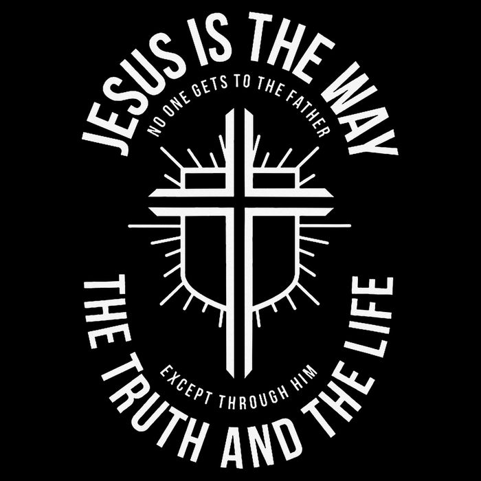 Jesus Is The Way The Truth And The Life 16 in Basic Backpack