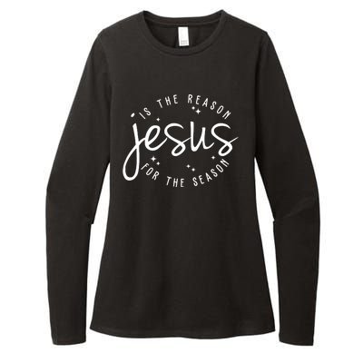 Jesus Is The Reason For The Season Holiday Womens CVC Long Sleeve Shirt